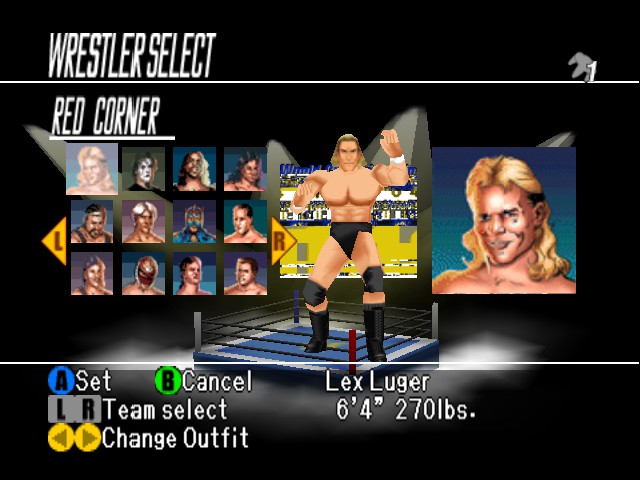 WCW vs. nWo - World Tour Screenthot 2